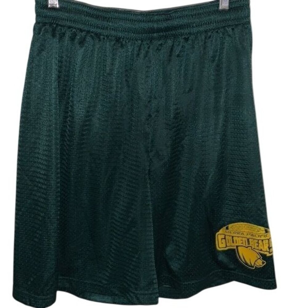 Sierra Pacific Golden Bears Green Mesh Shorts